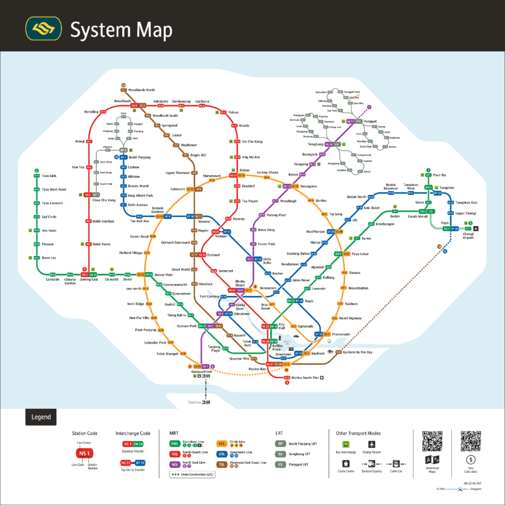Jalur MRT Singapura